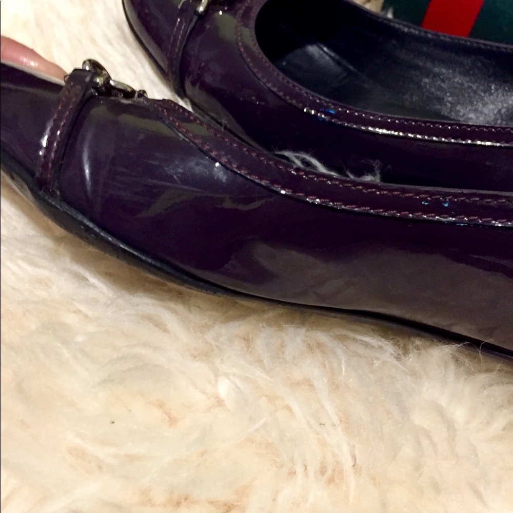 Gucci patent leather flats - Picture 8 of 10